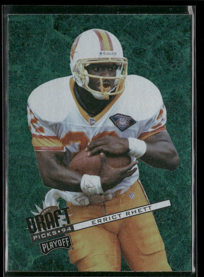 Errict Rhett 1994 Playoff Contenders #118 RC Tampa Bay Buccaneers