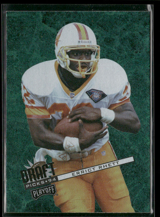 Errict Rhett 1994 Playoff Contenders #118 RC Tampa Bay Buccaneers