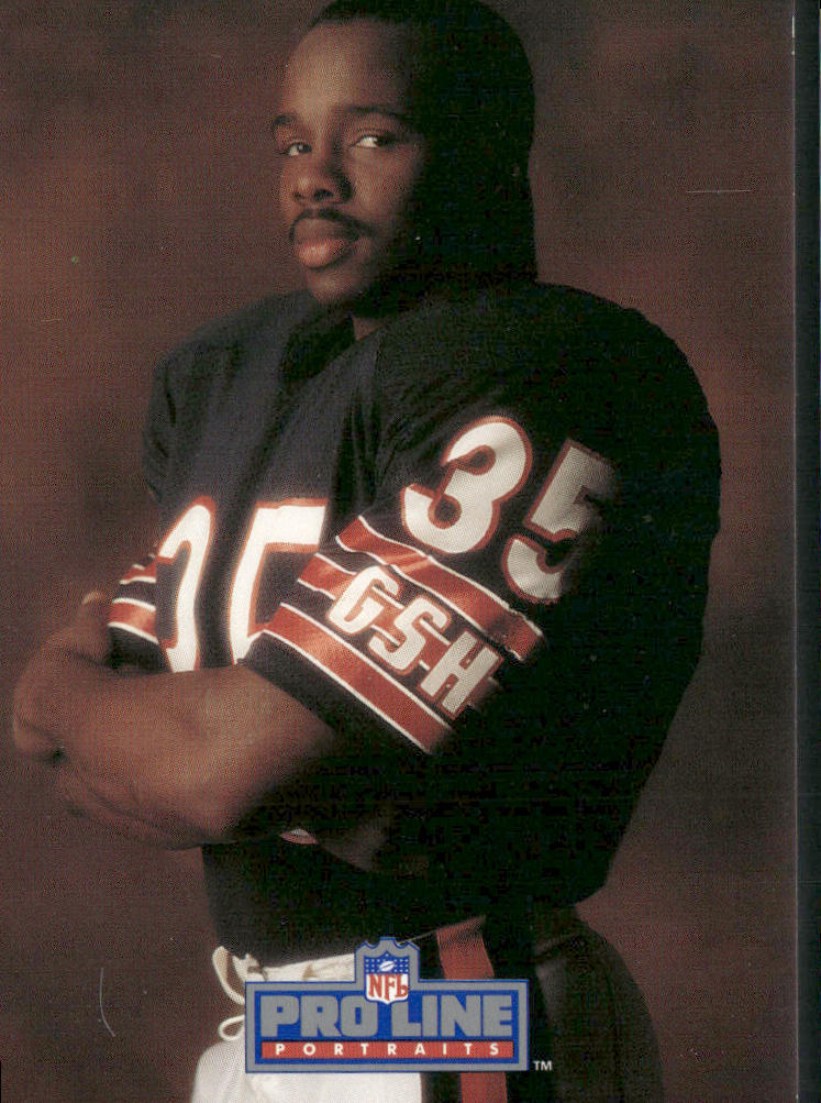 Neal Anderson 1991 Pro Line Portraits #3 Chicago Bears