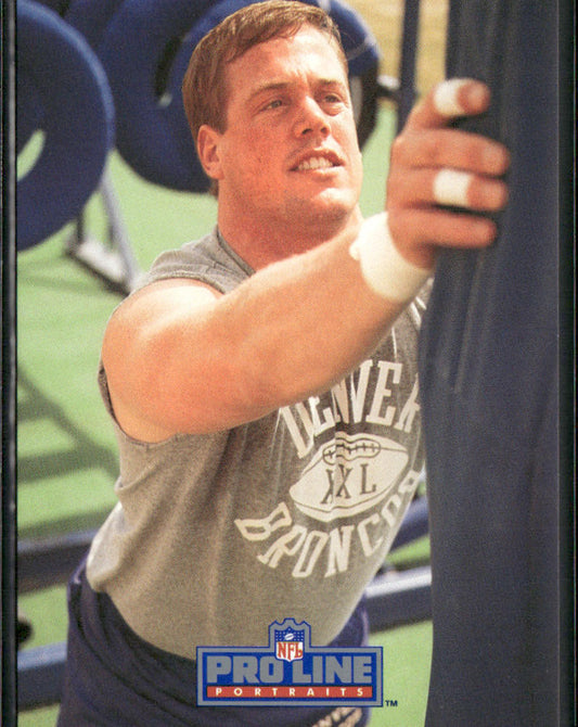 Greg Kragen 1991 Pro Line Portraits #7 Denver Broncos