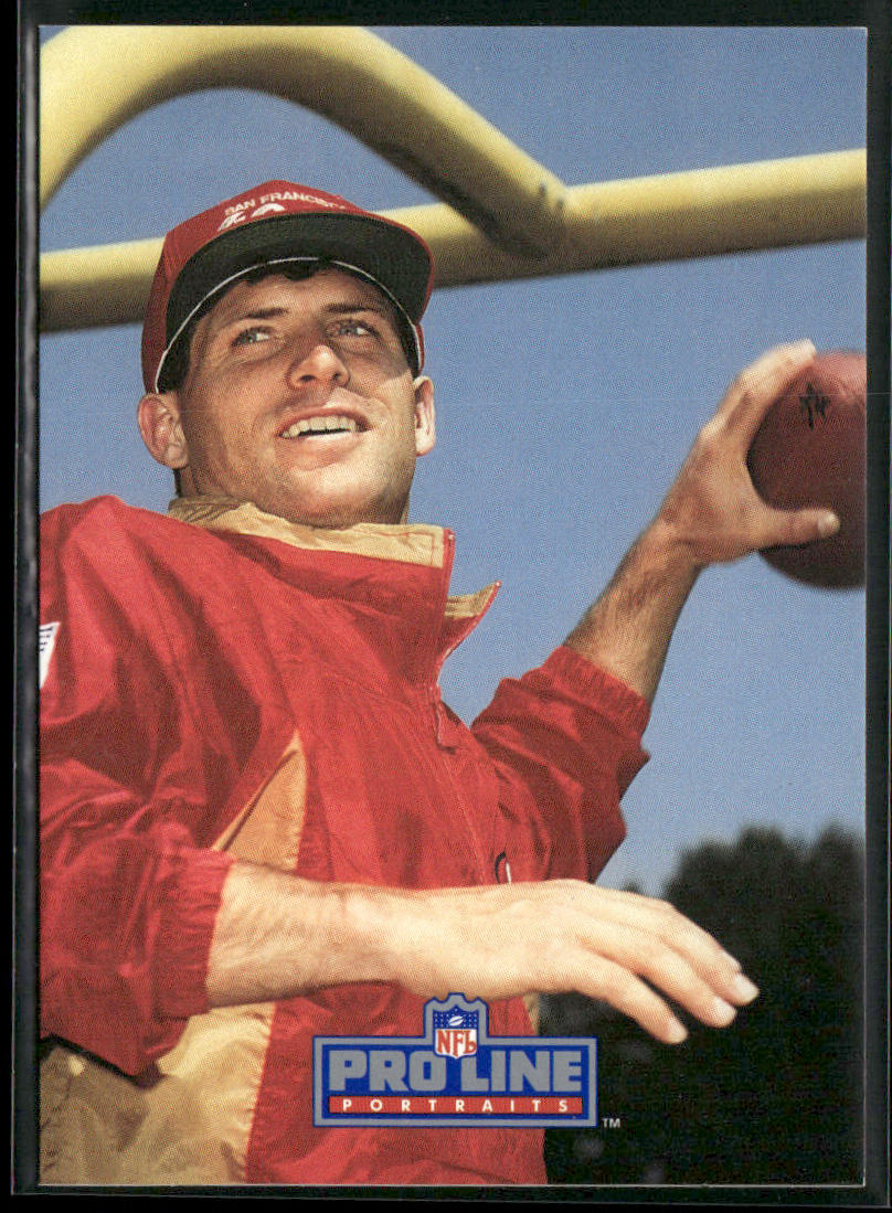 Steve Young 1991 Pro Line Portraits #8 San Francisco 49ers