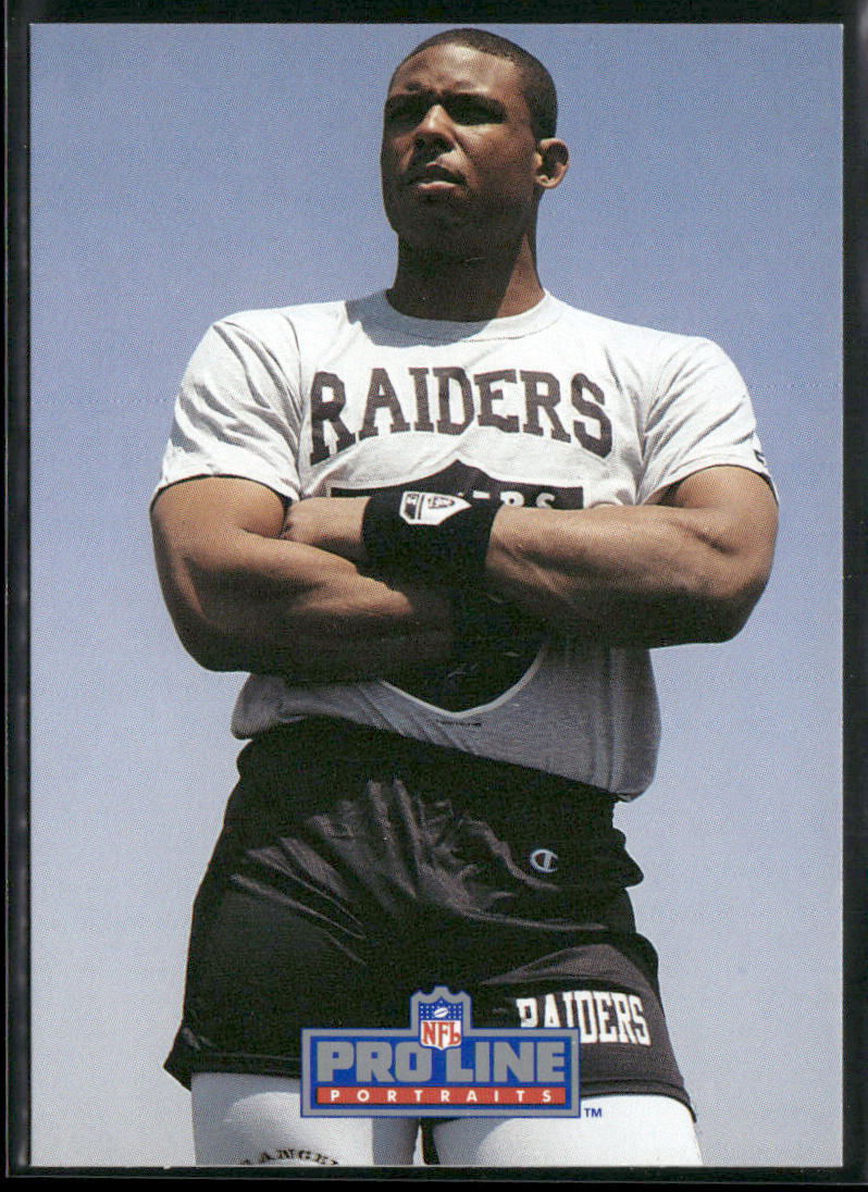Nick Bell 1991 Pro Line Portraits #9 RC Los Angeles Raiders