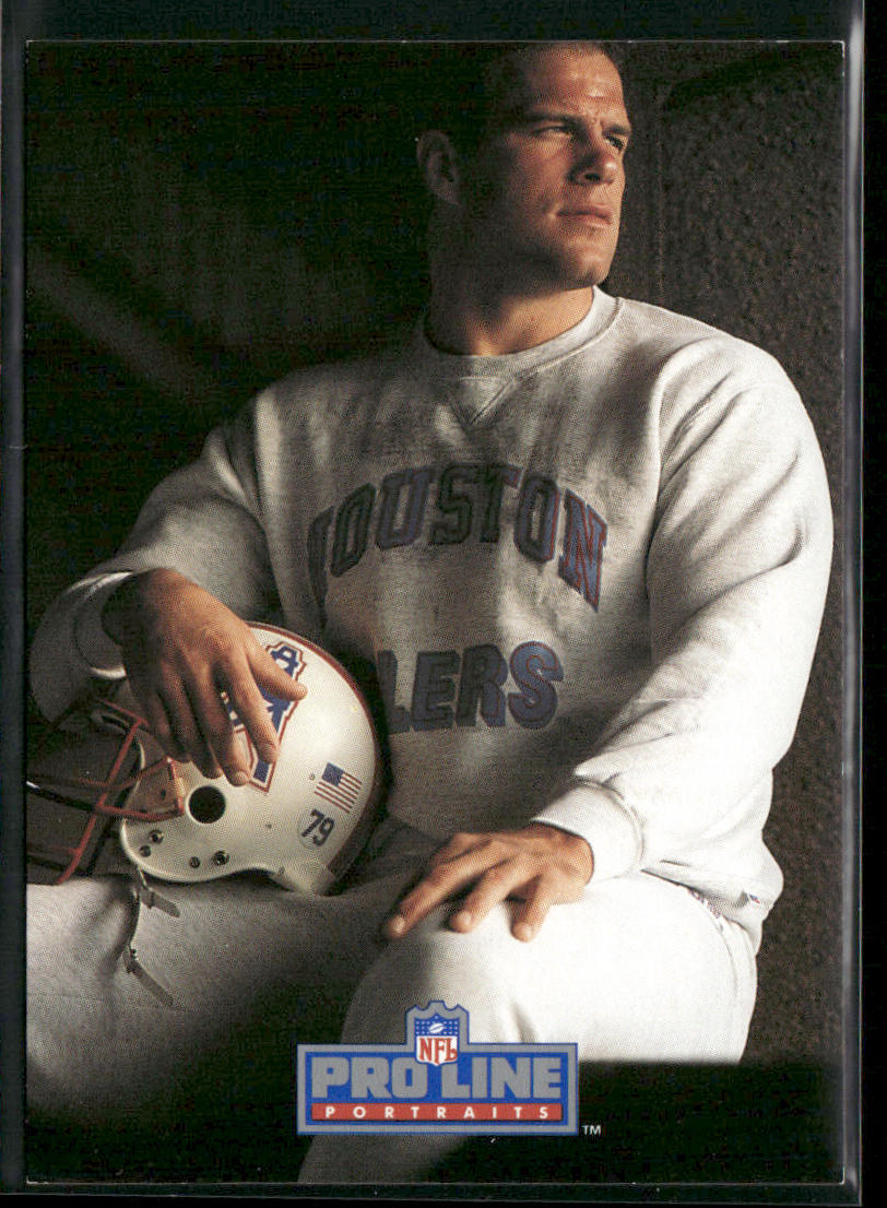 Ray Childress 1991 Pro Line Portraits #10 Houston Oilers