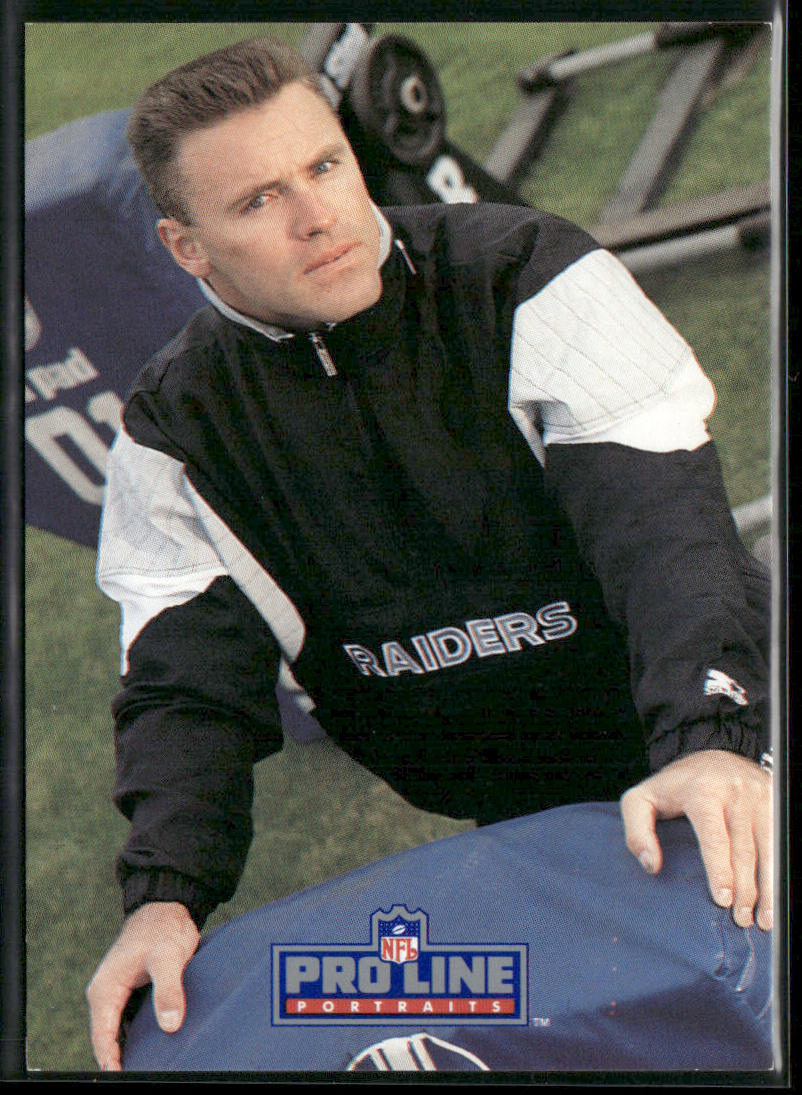 Howie Long 1991 Pro Line Portraits #13 Los Angeles Raiders