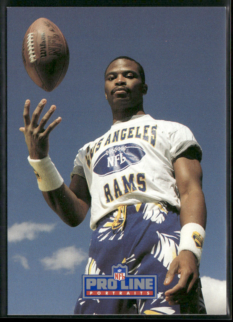 Willie Anderson 1991 Pro Line Portraits #14 Los Angeles Rams