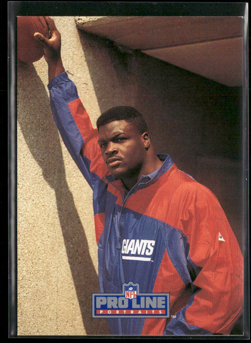 Jarrod Bunch 1991 Pro Line Portraits #16 RC New York Giants