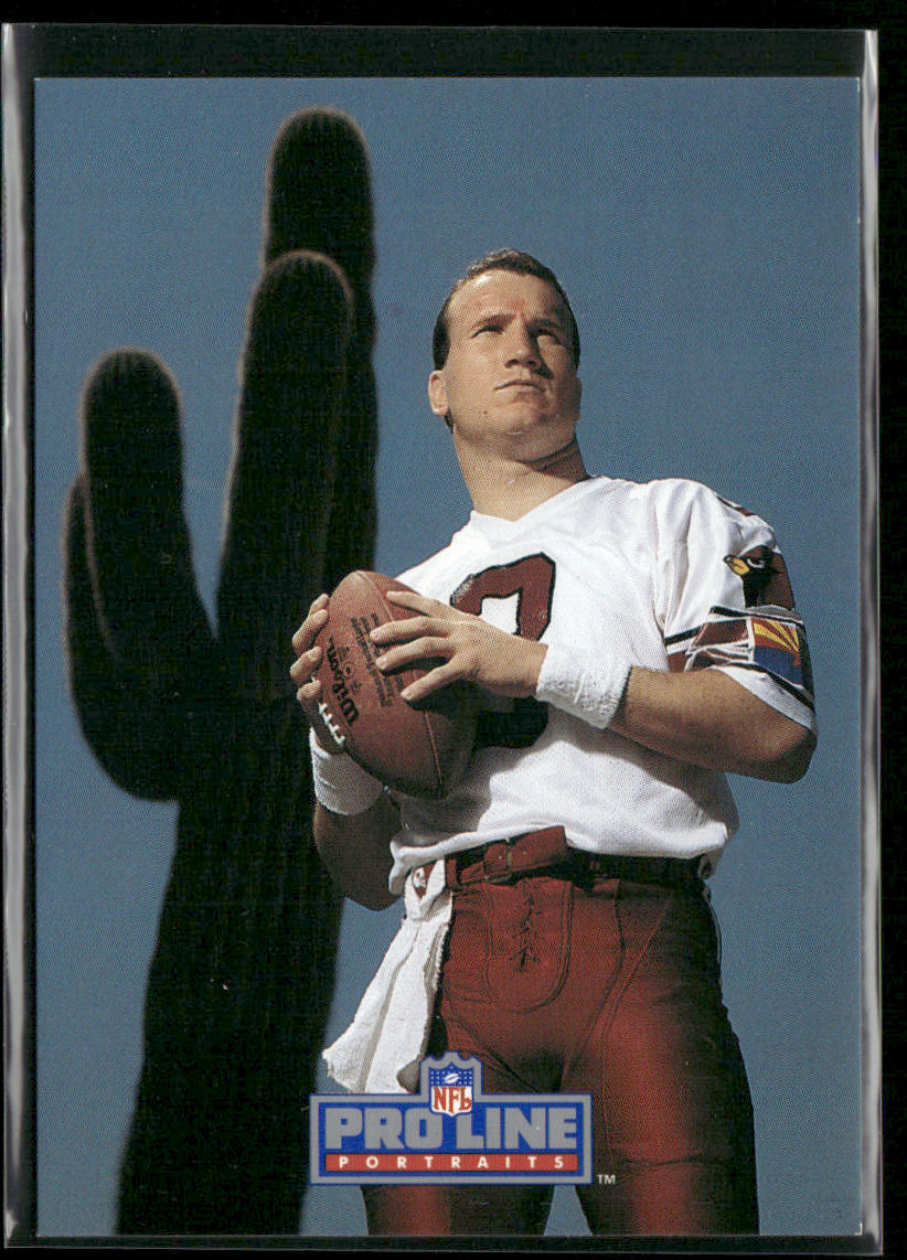 Timm Rosenbach 1991 Pro Line Portraits #21 Phoenix Cardinals
