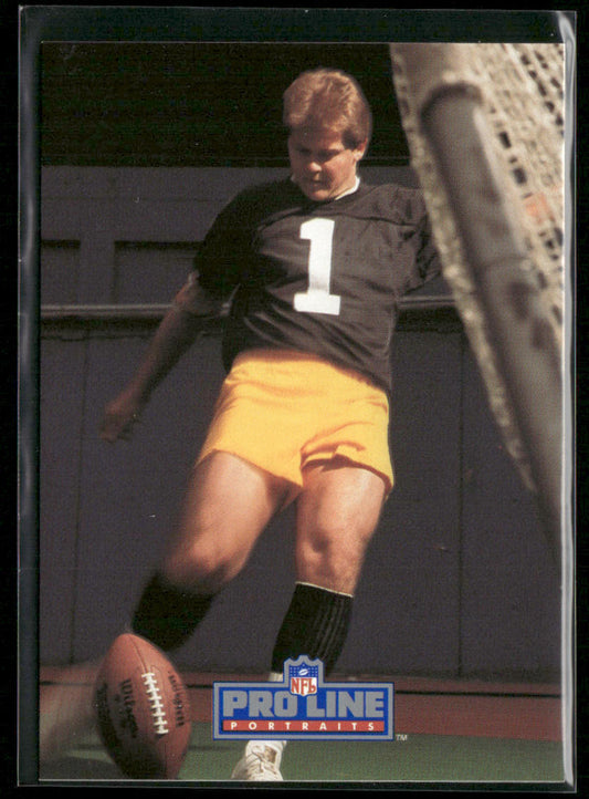 Gary Anderson 1991 Pro Line Portraits #22 Pittsburgh Steelers