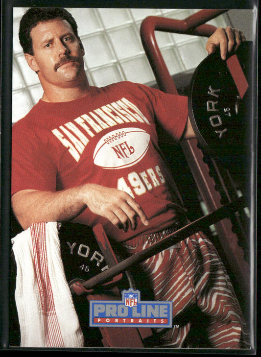 Kevin Fagan 1991 Pro Line Portraits #24 San Francisco 49ers