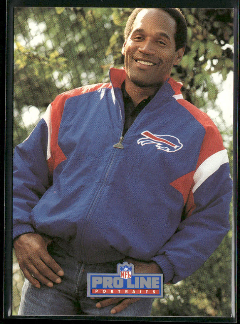 O.J. Simpson 1991 Pro Line Portraits #28 Buffalo Bills