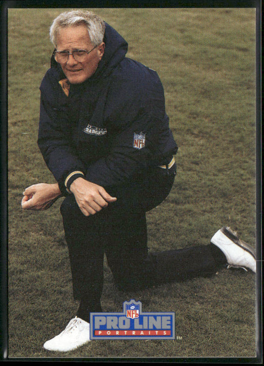 Dan Henning 1991 Pro Line Portraits #29 San Diego Chargers
