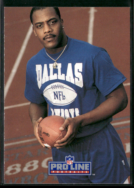 Issiac Holt 1991 Pro Line Portraits #35 Dallas Cowboys