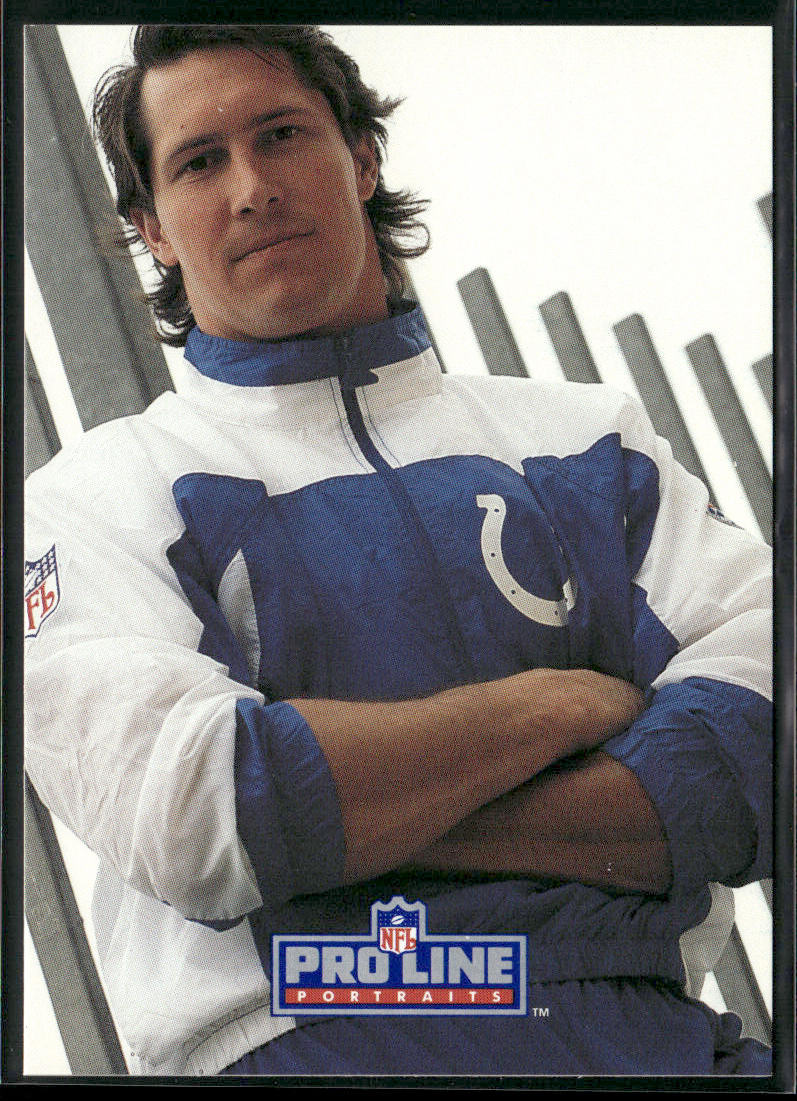 Duane Bickett 1991 Pro Line Portraits #39 Indianapolis Colts