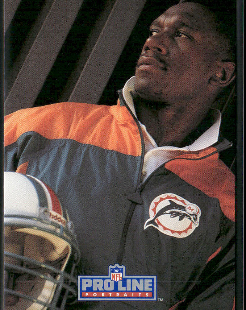 Ferrell Edmunds 1991 Pro Line Portraits #43 Miami Dolphins