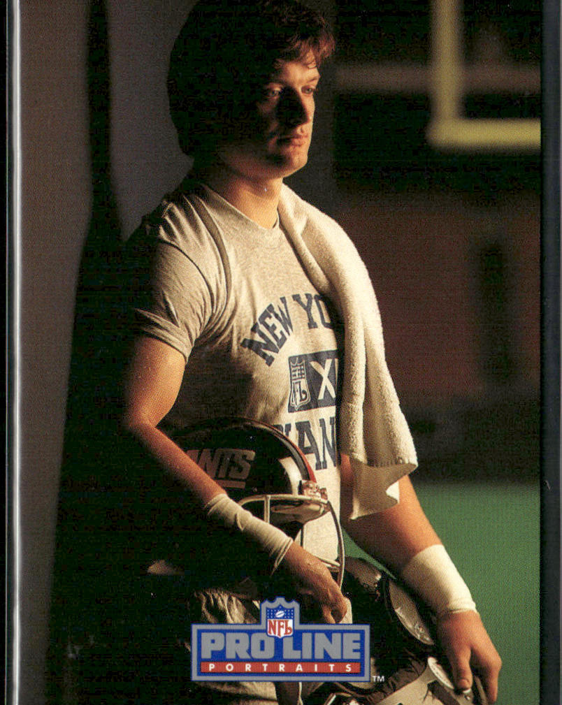 Doug Riesenberg 1991 Pro Line Portraits #58 New York Giants