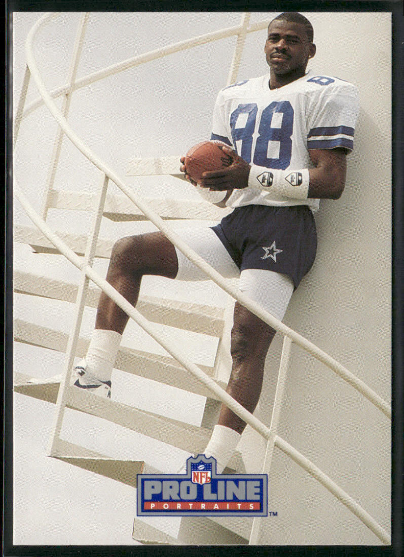 Michael Irvin 1991 Pro Line Portraits #63 Dallas Cowboys