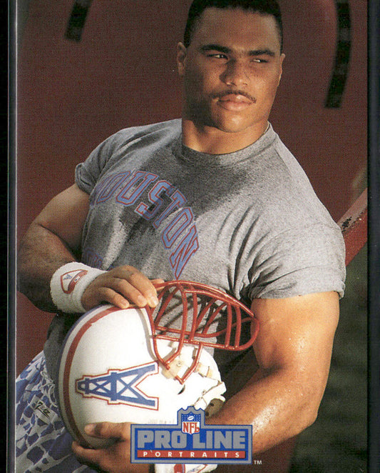 Al Smith 1991 Pro Line Portraits #67 Houston Oilers