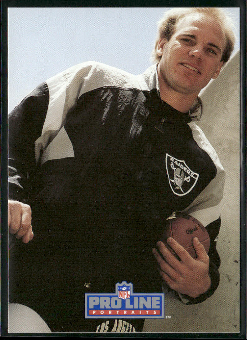 Jay Schroeder 1991 Pro Line Portraits #70 Los Angeles Raiders
