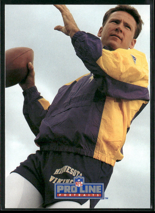 Wade Wilson 1991 Pro Line Portraits #73 Minnesota Vikings