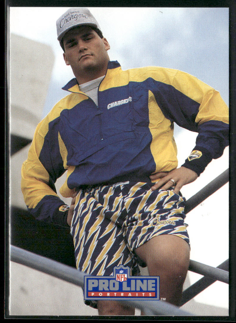 Burt Grossman 1991 Pro Line Portraits #80 San Diego Chargers