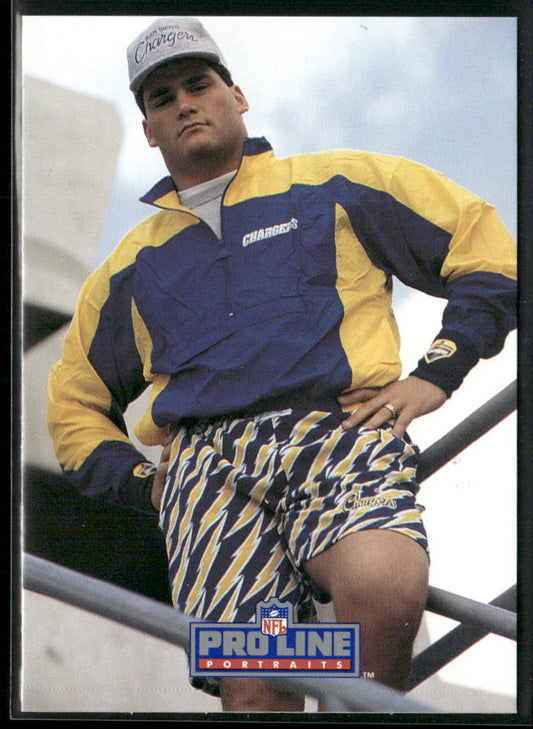 Burt Grossman 1991 Pro Line Portraits #80 San Diego Chargers