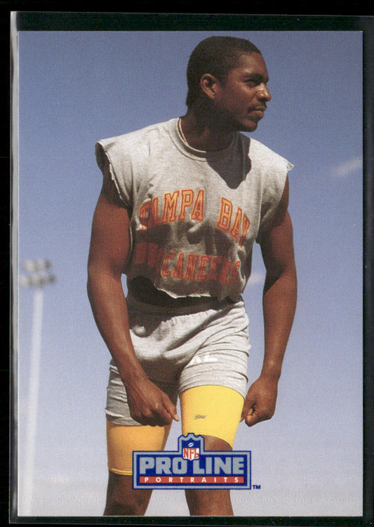 Bruce Hill 1991 Pro Line Portraits #83 Tampa Bay Buccaneers