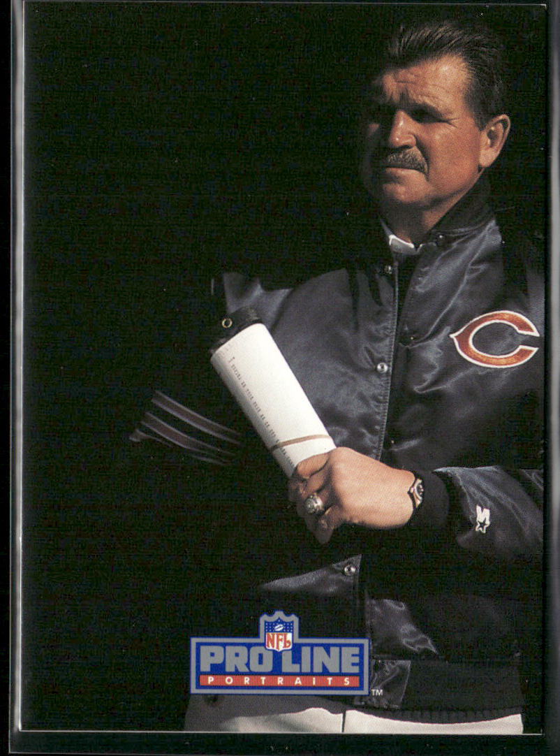 Mike Ditka 1991 Pro Line Portraits #89 Chicago Bears