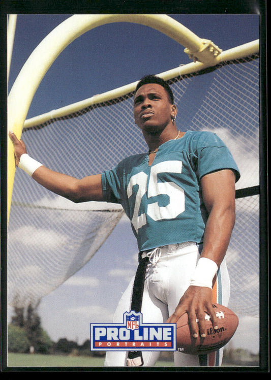 Louis Oliver 1991 Pro Line Portraits #102 Miami Dolphins