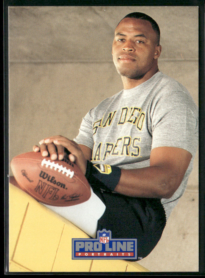 Rod Bernstine 1991 Pro Line Portraits #110 San Diego Chargers