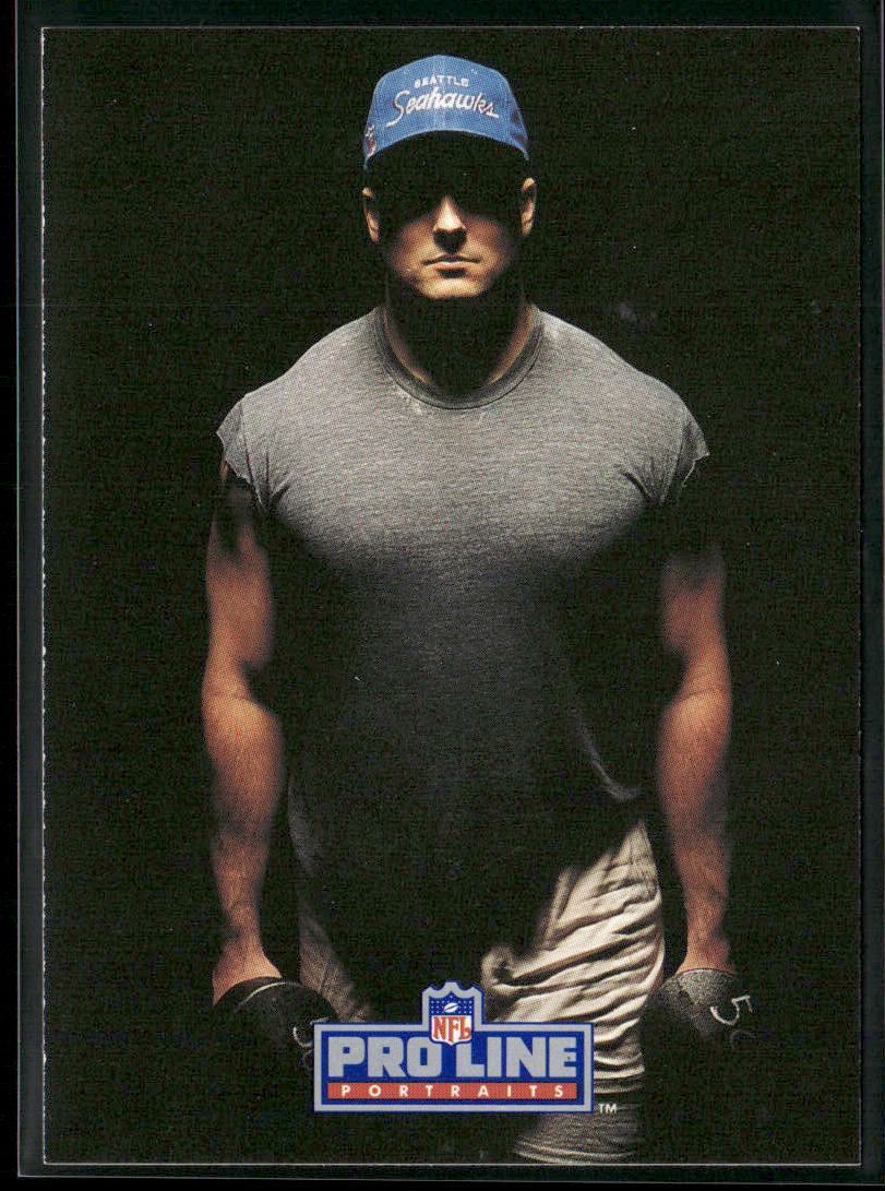 Andy Heck 1991 Pro Line Portraits #111 Seattle Seahawks
