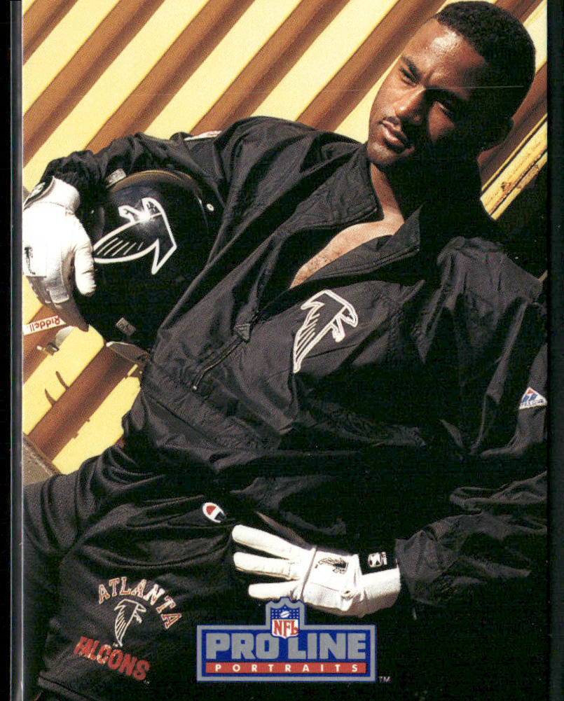 Andre Rison 1991 Pro Line Portraits #118 Atlanta Falcons