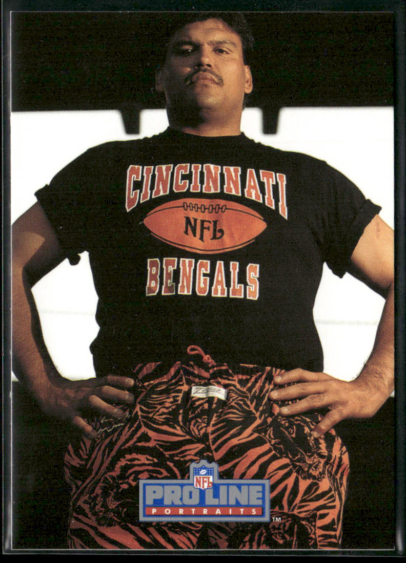 Anthony Munoz 1991 Pro Line Portraits #120 Cincinnati Bengals