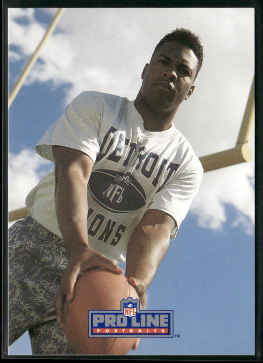 Rodney Peete 1991 Pro Line Portraits #124 Detroit Lions