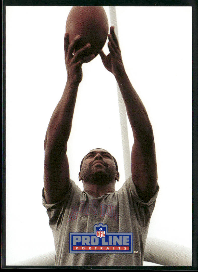 Haywood Jeffires 1991 Pro Line Portraits #125 Houston Oilers