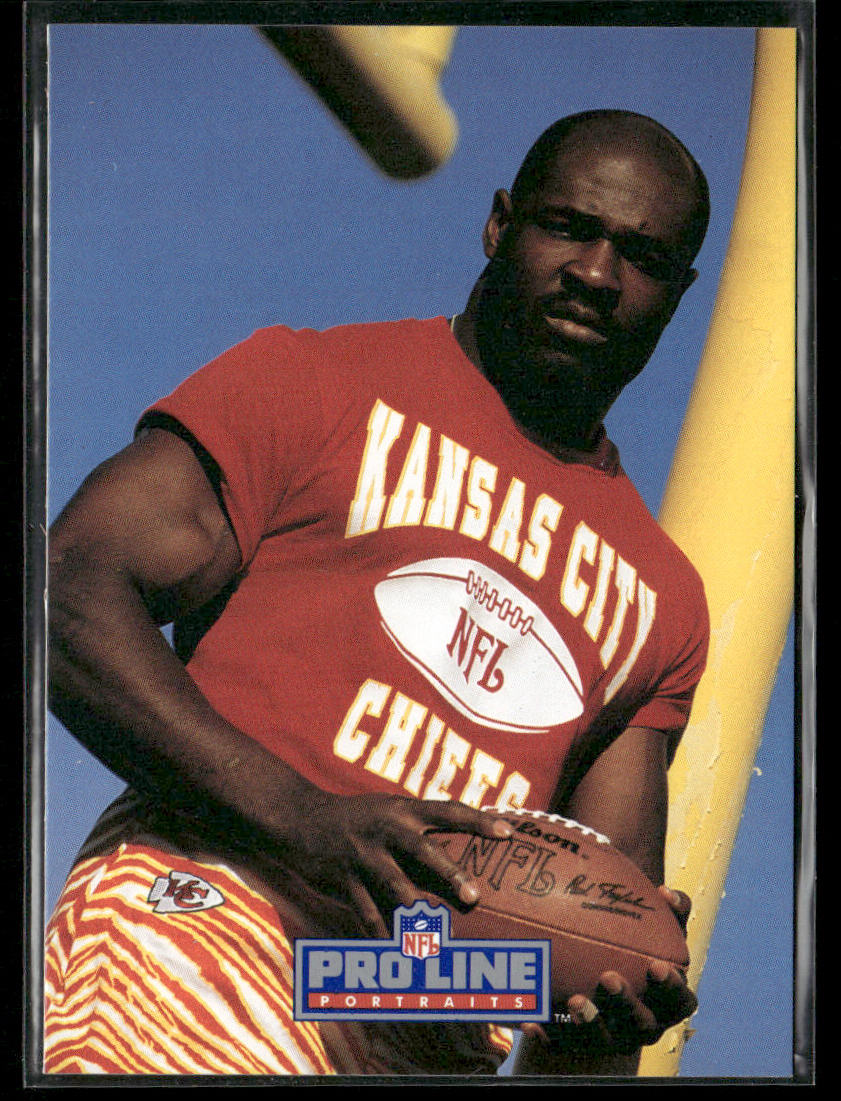Christian Okoye 1991 Pro Line Portraits #127 Kansas City Chiefs