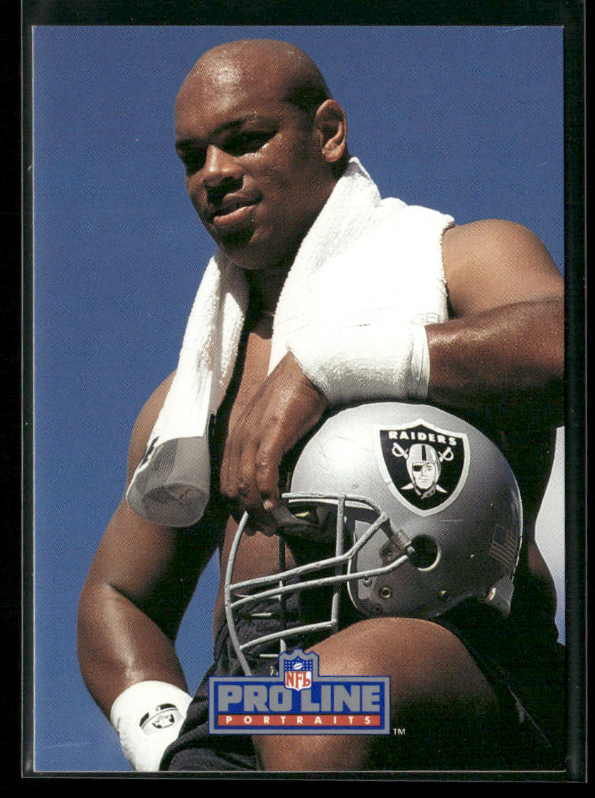Greg Townsend 1991 Pro Line Portraits #128 Los Angeles Raiders