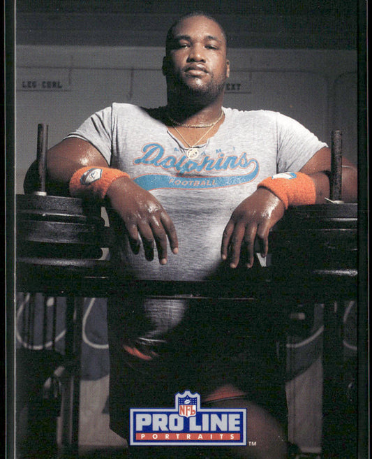 Keith Sims 1991 Pro Line Portraits #130 Miami Dolphins
