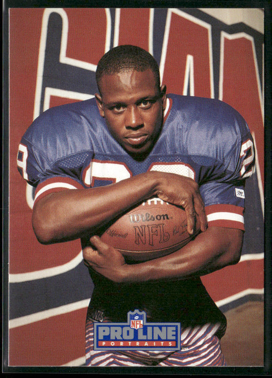 Myron Guyton 1991 Pro Line Portraits #131 New York Giants