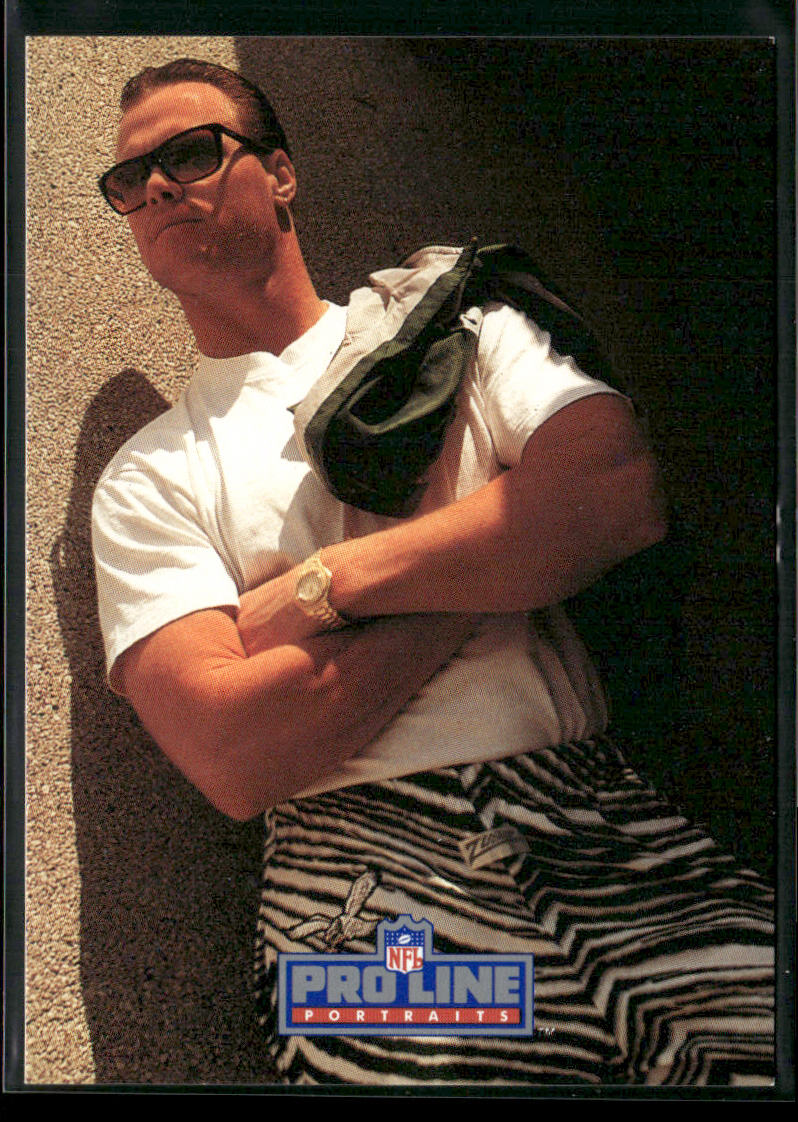 Jim McMahon 1991 Pro Line Portraits #135 Philadelphia Eagles