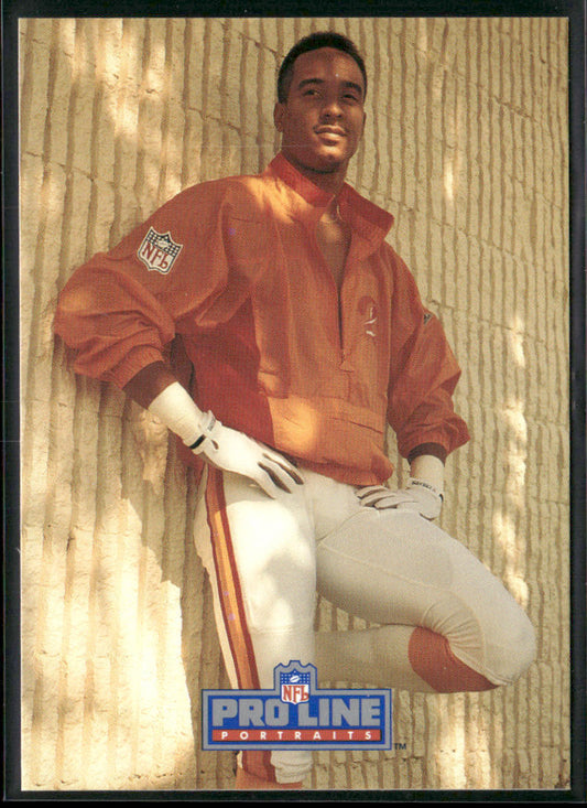 Danny Peebles 1991 Pro Line Portraits #141 Tampa Bay Buccaneers