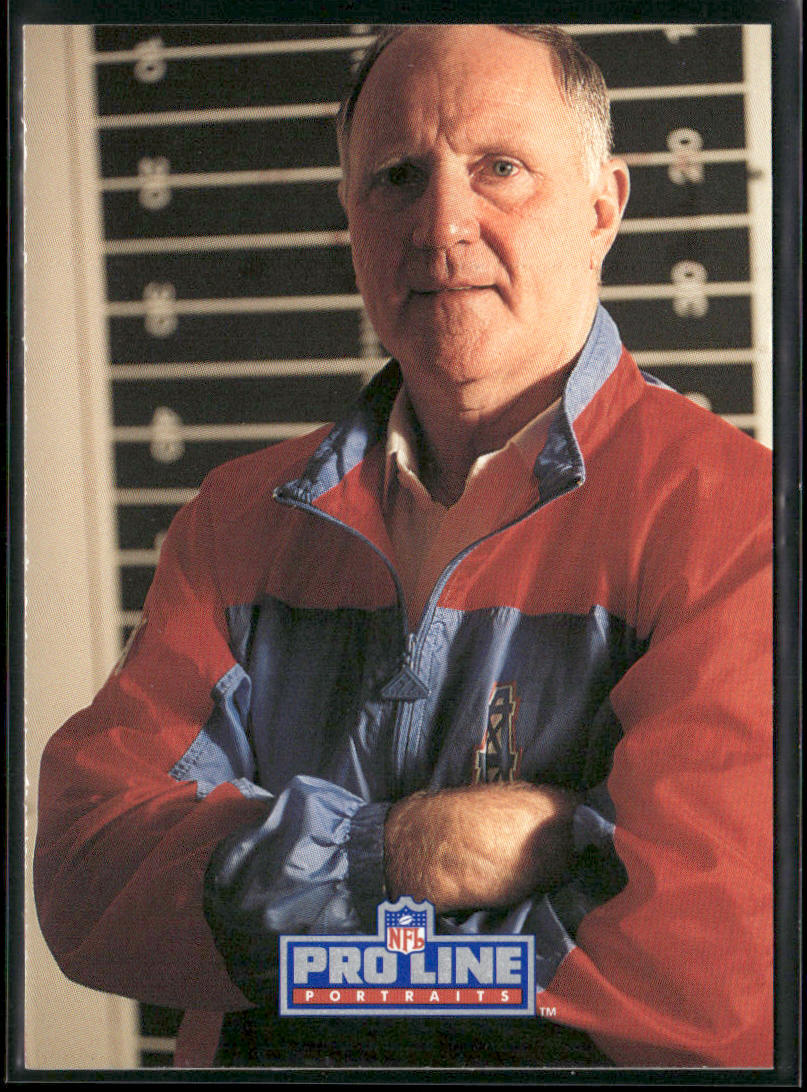 Jack Pardee 1991 Pro Line Portraits #150 Houston Oilers