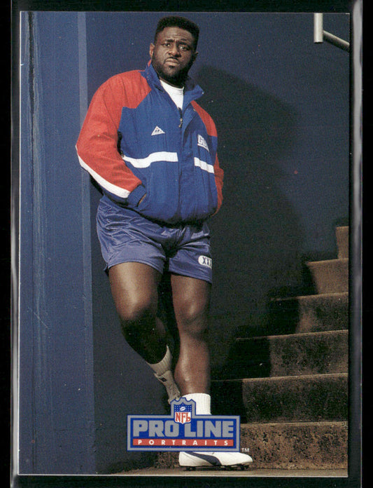 Leonard Marshall 1991 Pro Line Portraits #152 New York Giants