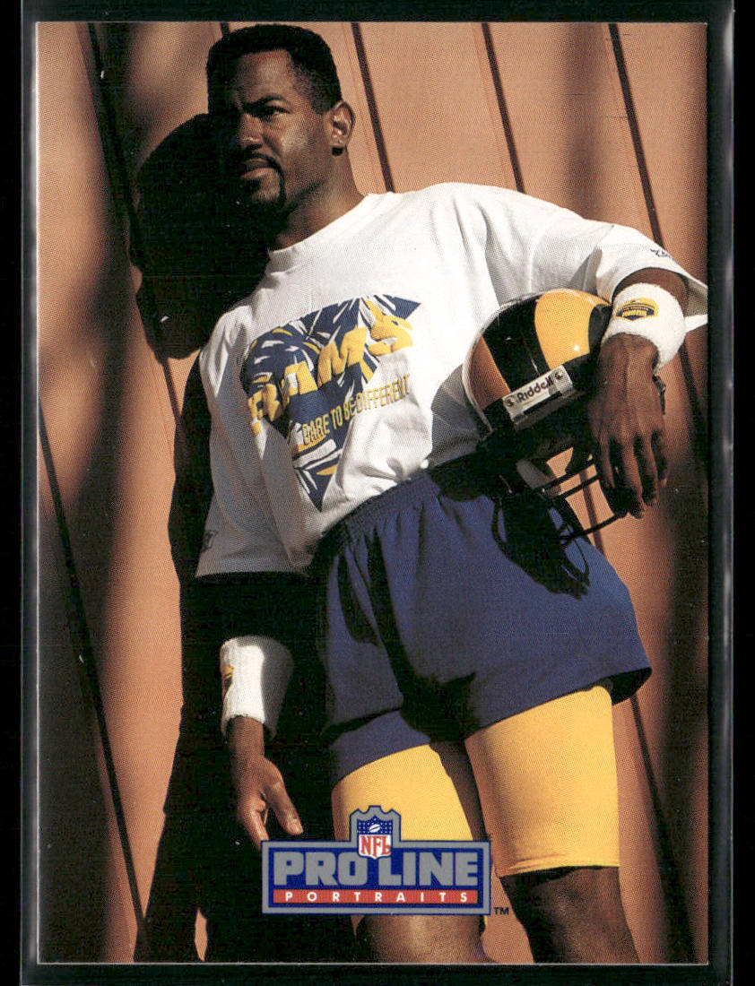 Henry Ellard 1991 Pro Line Portraits #158 Los Angeles Rams