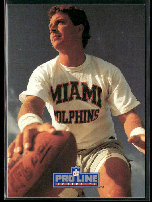 Dan Marino 1991 Pro Line Portraits #159 Miami Dolphins