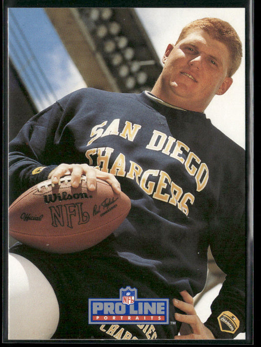 Billy Joe Tolliver 1991 Pro Line Portraits #165 San Diego Chargers