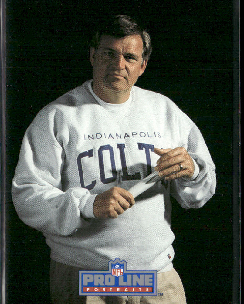 Ron Meyer 1991 Pro Line Portraits #170 Indianapolis Colts