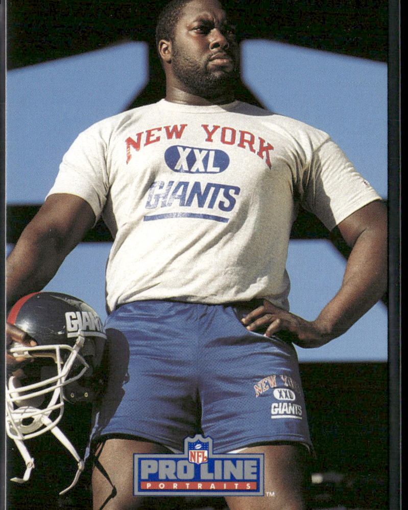 William Roberts 1991 Pro Line Portraits #171 New York Giants