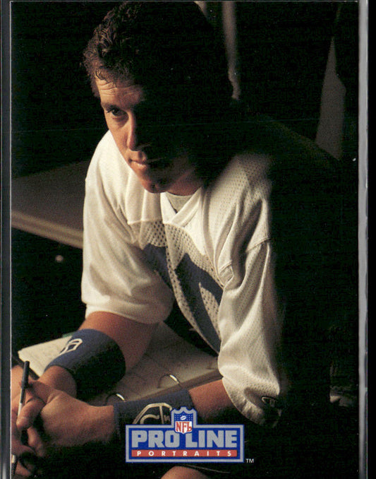 Jack Trudeau 1991 Pro Line Portraits #178 Indianapolis Colts