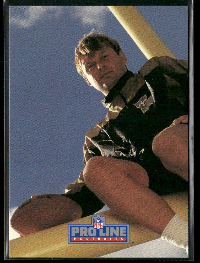 Morten Andersen 1991 Pro Line Portraits #182 New Orleans Saints
