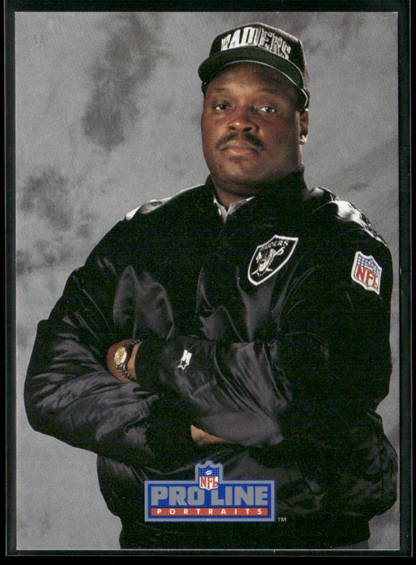 Art Shell 1991 Pro Line Portraits #190 Los Angeles Raiders